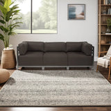 Axis Corner Seascape Charcoal Slipcover -Cover Only