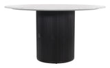 Izola Dining Table White & Black