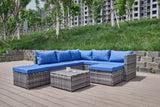 FELON 5-Seater Patio Extra Large Sectional Set