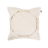 Puff Ottoman Cover Shar Pei White/Natural -Cover Only