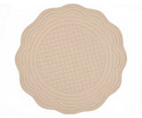 Quilted Cotton Placemats - Scalloped