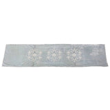 Belle Floral Embroidered Velvet Bed Runner