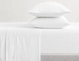European Linen Sheet Set – White