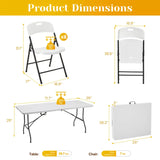 Wholesale Foldable Outdoor Dining Set with Fully assembled Dining