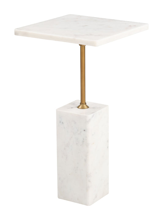 Naht Side Table White