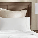 Premium Egyptian Cotton Sateen Sheet Set, White