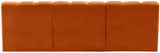 Arc - Velvet 3 Piece Modular Straight Sofa