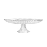 Archie Clear Large Cake Stand 13"