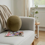 Qivuit Camel Round Pillow