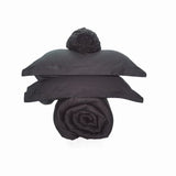 400TC Cotton Sateen Solid Bedding Bundle