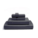 400TC Luxurious Double Embroidery Cotton Sateen Solid Bedding Bundle