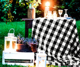 Black Cloth Tablecloth