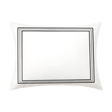400TC Cotton Classic Embroidery Sateen Solid Pillow Sham