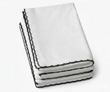 Crochet Scalloped Edge Napkins