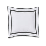 400TC Embroidery & Border Cotton Sateen Solid Euro Sham