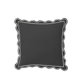 Monogram 400TC Luxurious Scallop Embroidery & Border Cotton Euro Sham
