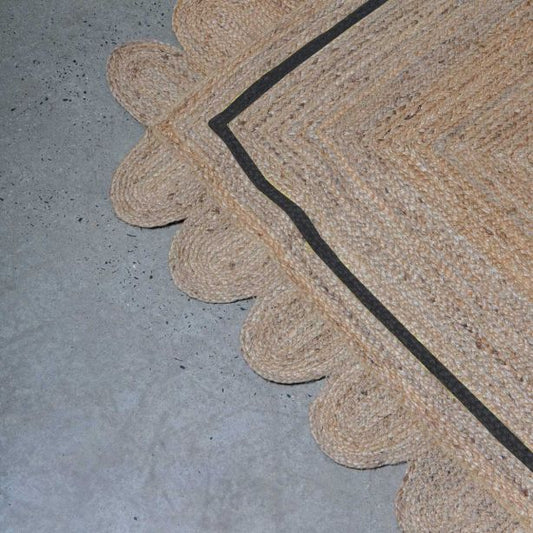 Scallop Jute Rug