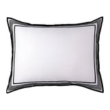 Smart Border 400TC Cotton Embroidery Sateen Solid Pillow Sham