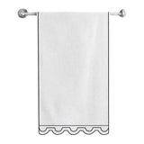 U Shape Embroidered Bath Towels (Set of 2)