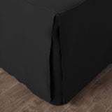400TC Cotton Sateen Solid Tailored Quilted Bedspread Set