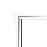 400TC Cotton Classic Embroidery Sateen Solid Pillow Sham
