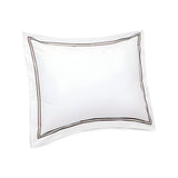 400TC Cotton Double Embroidery Sateen Solid Round Duvet Cover Set