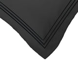 400TC Luxurious Triple Embroidery Sateen Cotton Pillow Sham