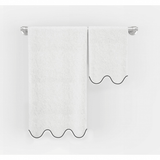 Scalloped Embroidered Bath Towels (Set of 2)
