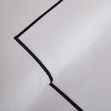 400TC Single Embroidery Sateen Cotton Euro Sham
