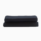 400TC Luxurious Triple Embroidery Sateen Solid Cotton Fitted Sheet