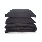 400TC Cotton Sateen Solid Duvet Cover Set