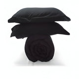 400TC Cotton Sateen Solid Duvet Cover Set