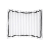 400TC Cotton Double Edge Embroidery Sateen Stripe Duvet Cover Set