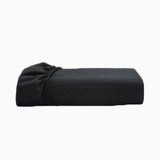 400TC Luxurious Double Embroidery Sateen Solid Cotton Fitted Sheet