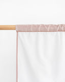 Blackout linen curtain panel (1 pcs) in Woodrose
