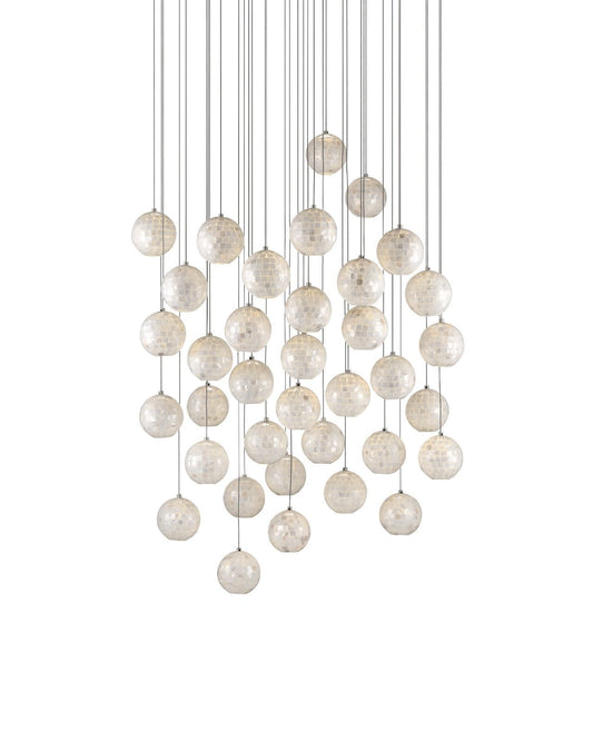 Finhorn 36-Light Round Multi-Drop Pendant