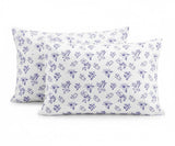 Printed Linen Sheet Set – 100% Linen Bedding