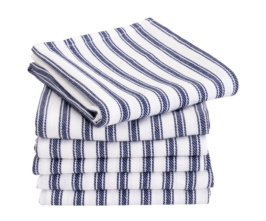 Blue and White Kitchen Towels