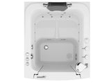 ANZZI Coupe Series 32 in. x 38 in. Swinging Door Walk-In Whirlpool and Air Tub in White