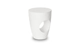 Aylard Outdoor Stool Cream White