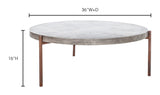 Mendez Outdoor Coffee Table Grey