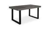 Jedrik Small Outdoor Dining Table Dark Grey