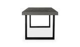 Jedrik Small Outdoor Dining Table Dark Grey