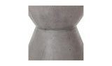 Hourglass Outdoor Stool Grey