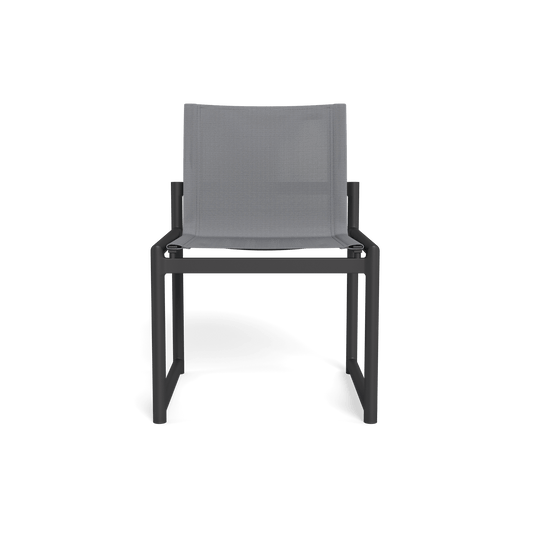 Breeze XL Aluminum Armless Dining Chair