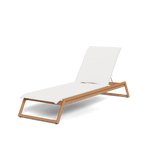 Breeze Xl Teak Stacking Sun Lounge