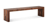 Vintage Large Bench Light Brown
