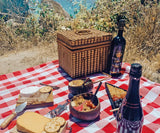 Red and White Checkered Tablecloth