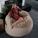 Adult Bean Bag Chair - Full - NEST Bunny Fur