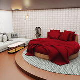 400TC Cotton Sateen Round Top Sheet